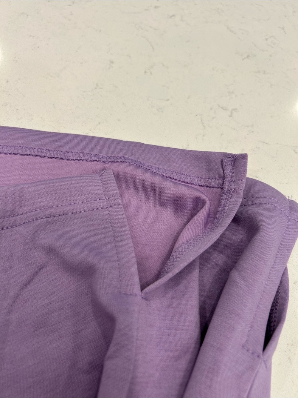 Zenana Outfitters Relaxed Lavender Boxy Top - Picture 8 of 8